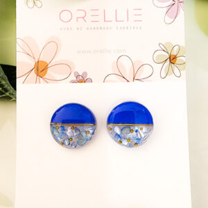 Discover our collection of Resin Circle stud earrings, available in various vibrant colors. Handcrafted by Orellie in New Zealand, these earrings are perfect for adding a touch of elegance and fun to your look.